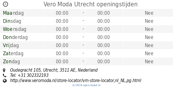 Vero Moda Utrecht Oudegracht